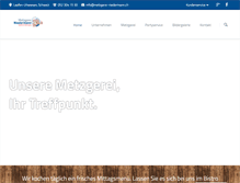 Tablet Screenshot of metzgerei-niedermann.ch